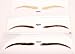 (Colour 2 Dark Brown) Eyebrow Wigs. Ideal for hair loss, theatre and film makeup. Eye Brows. A pair made from Hair strands.