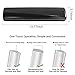Vacuum Sealer Machine with Automatic Home Vacuum Air Sealing System for Kitchen Food Preservation with 10pcs Sealer Bags Starter Kit, Black