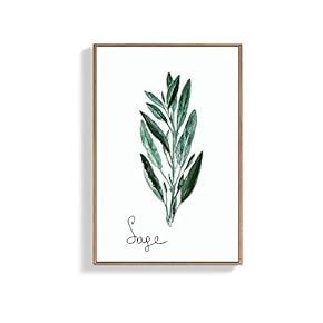 Framed Canvas Wall Art for Living Room, Bedroom Sage Canvas Prints for Home Decoration Ready to Hang - 16x24 inches