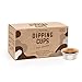ChocZero's Dipping Cups Dark Chocolate Original - Sugar Free, Low Carb. No Sugar Alcohols, No palm oil. All Natural, Non-GMO (1 box, 12 cups)