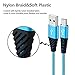 Bynccea Micro USB Cable Fast Charge,Nylon Braided Android USB Cable 6FT 5-Pack Phone Charging Cord Compatible with Samsung Galaxy S6 S7 Edge J3 J7,LG,HTC,Motorola,Sony,Xbox One,PS4
