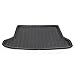 GZYF Rear Trunk Cargo Liner Floor Mat for Honda HR-V/for Honda VEZEL 2014-2018, Black