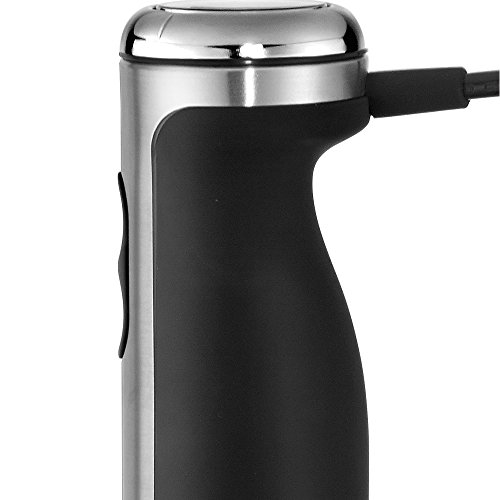 WMF Lineo Stabmixer Set 5-teilig, Pürierstab, Schneebesen, Milchaufschäumer, Zerkleinerer, 700 Watt, Zauberstab inkl. 1l-Mixbehälter, edelstahl matt – Bild 6