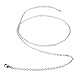 HOUSWEETY Aromatherapy Essential Oil Diffuser Necklace-Stainless Steel Butterfly Locket Pendant,11 Refill Pads (Non-Engraving)