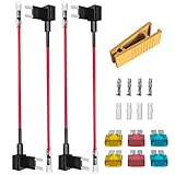 Ancable 12V Car Add-a-Circuit Micro 2 Fuse Tap