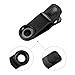 ZOMEI Camera Phone Lens 3 in 1 Kit Clip-On 180 Degree Phone Fisheye + 0.36X Wide Angle + 15X Macro Lens for iPhone 6s / 6s Plus / 6 / 6 Plus / 5 / 5S / 4 / 4S,Samsung,HTC and LG Cellphones（Rose Gold）