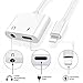 Headphone Adapter 3.5mm Jack Adaptor Charger for iPhone 8/8Plus for iPhone7/7Plus/X/10/Xs/XSmax,Earphone 3.5mm Adaptor Cable AUX Audio&Wire Control Headset Extender Connector Support iOS 10.23 System