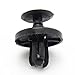 PartsSquare 25Pcs Car Retainer Clips Nylon Bumper Fender Clip Retainer Auto Body Push Type Plastic Rivet Clamps Replacement for 90467-10183