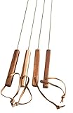 Backyard Dudes® Marshmallow Hot Dog Smores Roasting Stick Stainless Steel 36 Inch Handmade