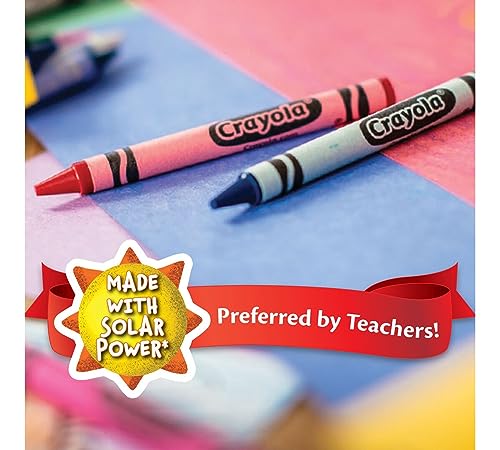 Crayola Crayons, Assorted Classic Colors, 24 Count