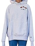 Coli&Tori Women's Fashion Letter&Rose Embroidery Drawstring Hoodie Sweatshirt