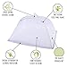 Set of 2 Large Pop-Up Mesh Screen Food Cover Tents - Keep Out Flies, Bugs, Mosquitos - Reusable - Colors May Vary (ASSORTED, 1)