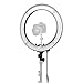 Flashpoint Photo/Video 19 Inch Dimmable LED 55W 5500K AC Powered Light Ring with Bag for, Makeup - Live Streaming & YouTube Video - Photography
