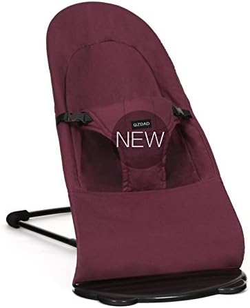 Bouncer Balance Soft Baby Rocking Chair, Portable baby crib, Infant Baby Chair (Purple)