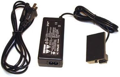 Cutekindservice ACK-E10 AC Power Adapter Supply Kit For Canon EOS Rebel T3 1100D Kiss X50 DSLR Cameras