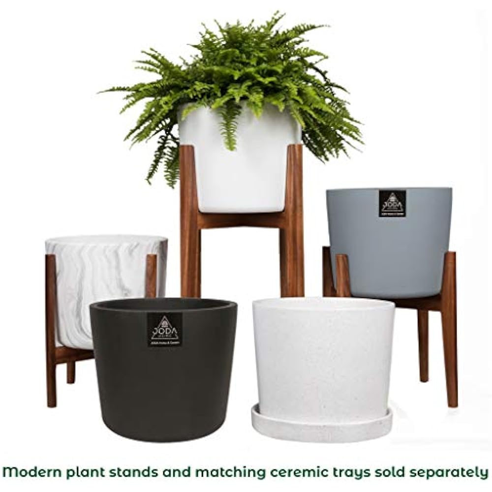 Joda 12" Ceramic Pots For Plants Indoor, Large Planter