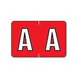AMZfiling Alphabetic Color Coded Labels- Letter