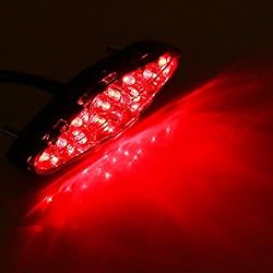 12V Universal 15 LED Motorcycle Rear Tail Light