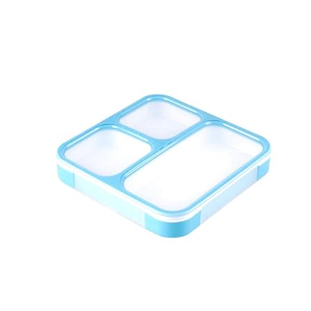 Bento Box, Meal Prep con 3 compartimentos caño seguro térmica ...