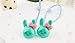 Cuhair Top Quality 10pcs Hair Rope Hair Accesorries Pretty Rabbit Head with Bowknot Hair Rope Hair Band Rubber Band Elastic Hair Rope for Girl