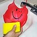 Waterproof Silicone Baby Bibs Easily Rinse Clean & Air Dries Fast! Set of 2 With Food Catcher Pocket-Yellow & Red