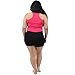 Stretch is Comfort Women's COTTON Stretch Booty Shorts Black XX Large