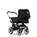 Bugaboo Donkey2 Sun Canopy, Black - Extendable Sun Shade for Full Weather Protection, Machine Washable