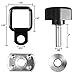 Hard Top Quick Removal Fastener Thumb Screw & Nut Kit for Jeep Wrangler YJ TJ JK JKU Sports Sahara Freedom Rubicon X & Unlimited X 2/4 Door 1995-2016