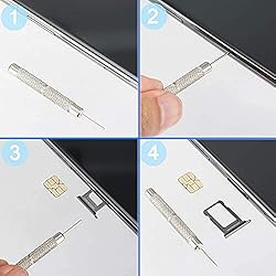 MMOBIEL 8 Pcs SIM Card Removal Tool Set for