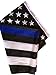 American Flag,for Our Police and Military US Flag.Thin Blue Line,3x5 foot.Top Garden Decor