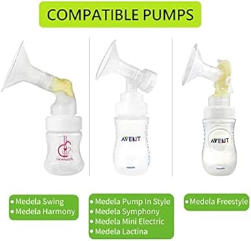 Amazon Com Breastshield Adapter Compatible With Medela Breastshield Pump Converter Bottle Thread Changer Use Medela Pump Pump Into Wide Mouth Bottle Use On Pump In Style Swing Symphony Harmony And Avent Bottle