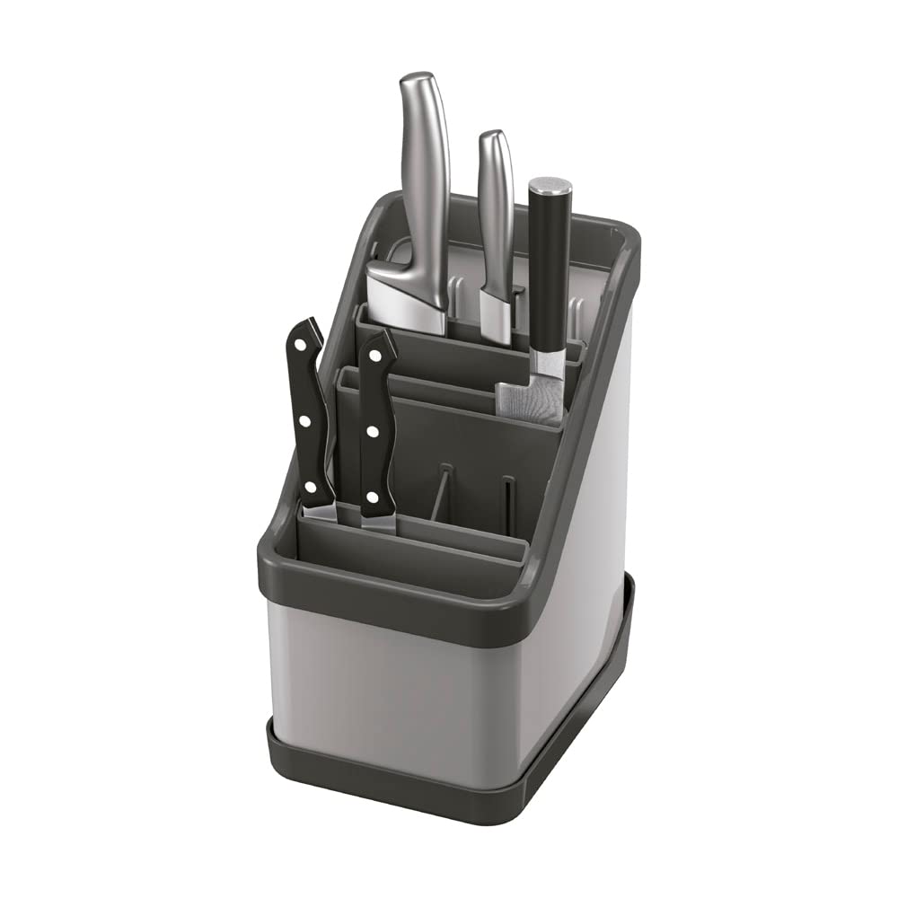 Metaltex Keep-Tex 297533000 Cutlery Collector, 22 x 18 x 12 cm, Grey