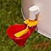 Automatic Chicken Waterer Kit (Bucket NOT Included) - New Version Cups (from Holland) - Auto Float Valve (Made in USA) (4 Cups)