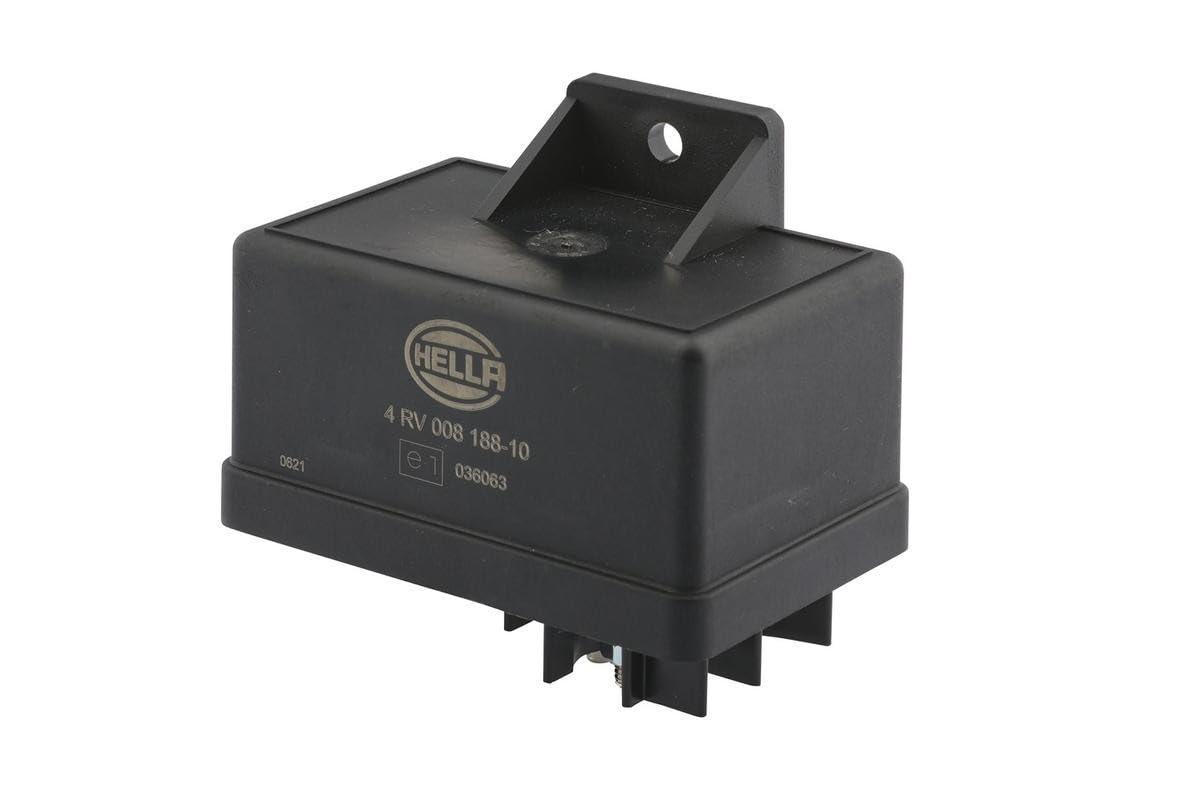 HELLA 4RV 008 188-101 Control Unit, glow plug system - 12V - 6-pin connector - Pre-Glow Time: 9sec. - without external temperature measurement