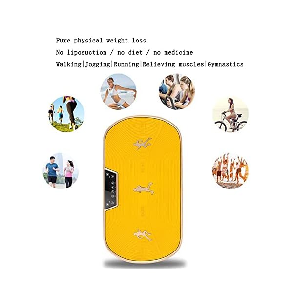 Vibration-Power-Plates-Vibration-Plate-Machine-With-Bluetooth-Speaker-3-Program-Modes-99-Levels-Vibration-Fitness-Trainer-For-Weight-Loss-Body-Toning-ReColorPink-Vibration-Exercise-Machin Vibration Power Plates, Vibration Plate Machine With Bluetooth Speaker, 3 Program Modes, 99 Levels, Vibration Fitness Trainer For Weight Loss & Body Toning, Re(Color:Pink Vibration Exercise Machin