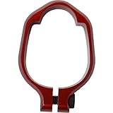 Ruger 10/22 Band Clamp CNC Machined 7075 Aluminum Anodized (Red)