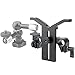 NICEYRIG Long Lens Support Bracket Height Adjustable with 15mm Rod Clamp for DSLR Camera Shoulder Rig