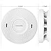 Combination Smoke Alarm and Carbon Monoxide Detector 10 Year Battery Operated for Home Bedroom Travel with Test Silence Button