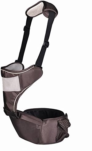Lvge Baby Front and Hip Seat Carrier for Toddler Coffee
