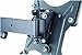 Husky Mount Full Motion TV Wall Mount Tilt Swivel Heavy Duty Corner Friendly Articulating TV Bracket fits Most 32-55 Inch LED LCD Plasma Flat Screen with up to VESA 400x400 (16
