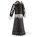 Halloween Haunters Giant 7 Foot Inflatable Beckoning Black Grim Reaper with LED Lights Indoor Outdoor Yard Lawn Prop Decoration - Blow Up Haunted House Party Display