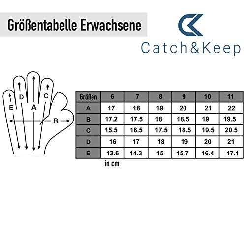 CATCH-KEEP-Nero-Deep-Dark-Guantes-de-portero-profesionales-para-adultos-con-agarre-interno-extremadamente-fuerte-y-corte-perfecto-palma-de-neopreno-para-maxima-seguridad