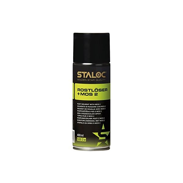 STALOC Rostlöser + MoS2 | Rostlockerung | vorbeugend gegen weitere Korrosion | 400 ml