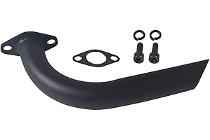 JOIQEXJ Exhaust Header high performance for: COLEMEN CT100U CC100X Mini Bike.