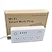 Jinvoo WiFi Smart Power Strip Surge Protector Extension Cord Multi Plug with 4 AC Outlets 4 USB Ports, No Hub Required, Works with Google Home