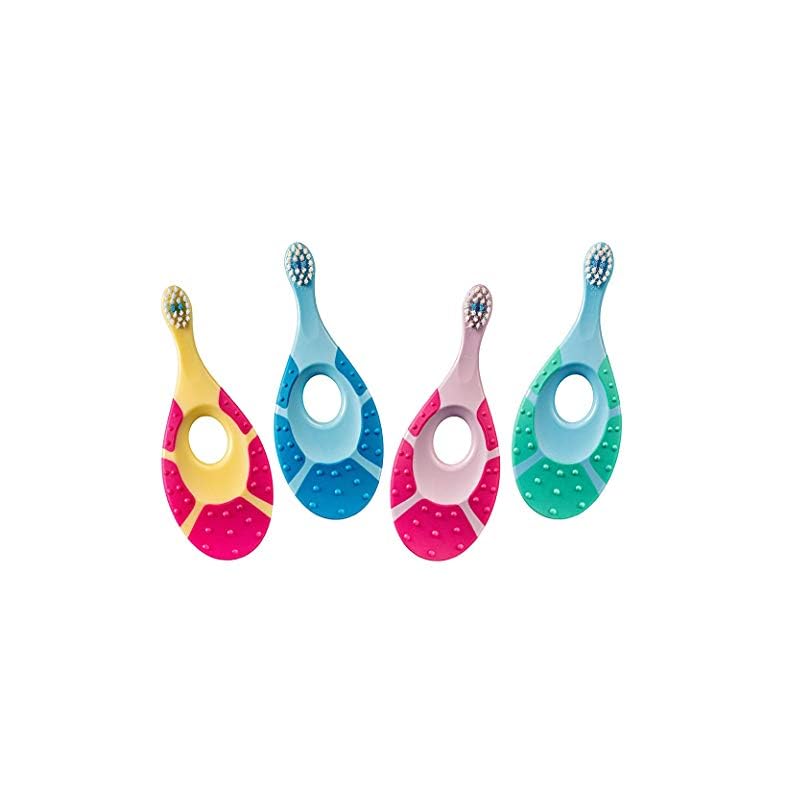 Jordan ® | Step 1 Baby Toothbrush | 0-2 Years, Soft Bristles, BPA Free | 4 Pack Jordan ® | Step 1 Baby Toothbrush | 0-2 Years, Soft Bristles, BPA Free | 4 Pack