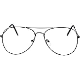 OWL Aviator Pilot Sunglasses for Women and Men Size Medium Gold, Black, Silver, Bronze, Colorful Metal Frame