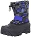 Northside Frosty Winter Boot (Toddler/Little Kid/Big Kid),Black/Royal,1 M US Little Kid