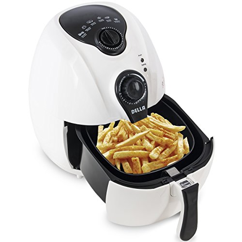 Click Here to See More Images White Color - Electric Air Fryer Digital Cooking Healthy Oil-Less