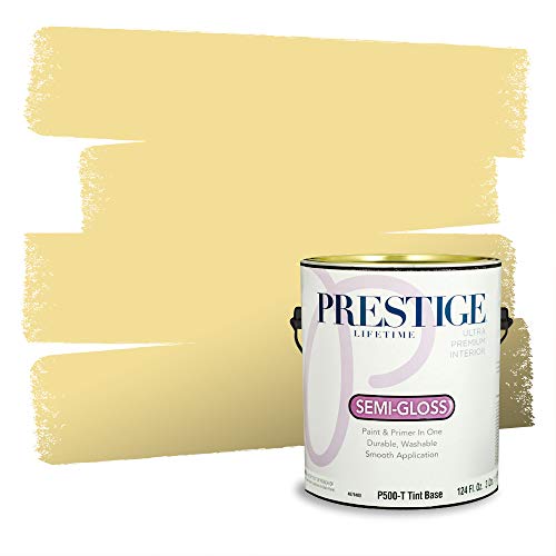 PRESTIGE Paints P500-T-3006-4AVP Paint and Primer In One, Late Day Sun, 1 gallon
